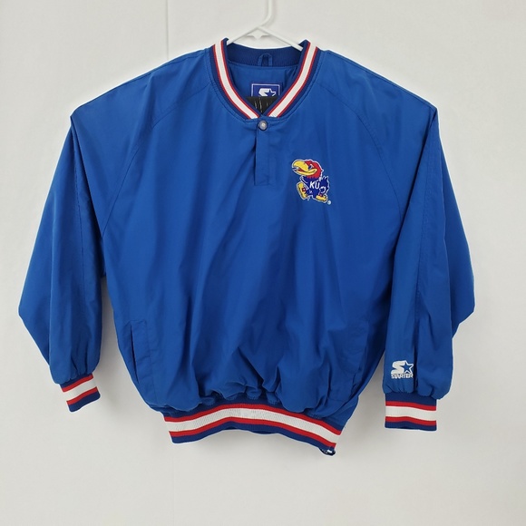 STARTER Other - Vintage KU Kansas Pullover Jacket